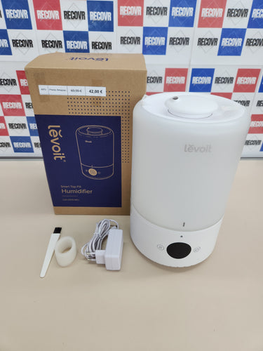 Humidificador a Bebés para Aliviar Mocos con 25H, Ultrasónico de Vapor Frío y Difusor Compatible con Alexa y APP, <28dB Silencioso AUTO Modo, Temporizador a Cuarto, Dual 200S,Blanco LEVOIT 3L Top-Fill